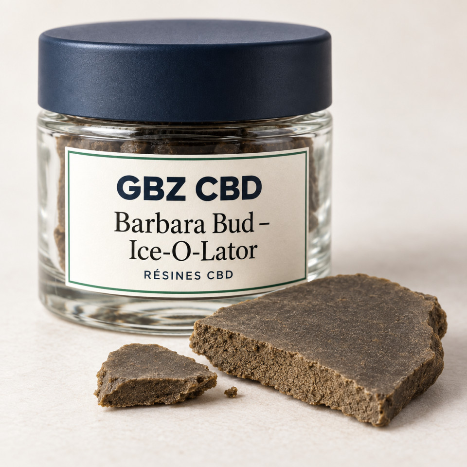 Barbara Bud – Ice-O-Lator — détail visuel, catégorie Résines CBD
