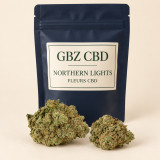 Northern Lights — packshot GBZ CBD, catégorie Fleurs CBD