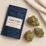Northern Lights — mise en scène du conditionnement GBZ CBD