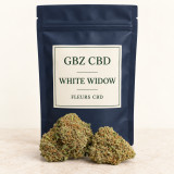 White Widow — packshot GBZ CBD, catégorie Fleurs CBD