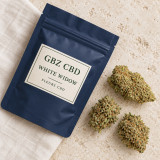 White Widow — mise en scène du conditionnement GBZ CBD