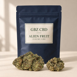 Alien Fruit — packshot GBZ CBD, catégorie Fleurs CBD