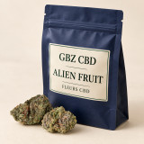 Conditionnement Alien Fruit — vue trois quarts