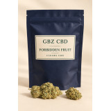 Forbidden Fruit — visuel vertical du conditionnement GBZ CBD