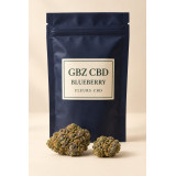 Blueberry — visuel vertical du conditionnement GBZ CBD