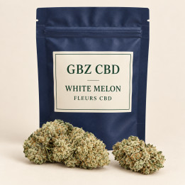 White Melon — packshot GBZ CBD, catégorie Fleurs CBD