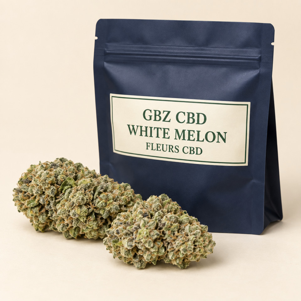 Conditionnement White Melon — vue trois quarts