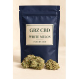 White Melon — visuel vertical du conditionnement GBZ CBD
