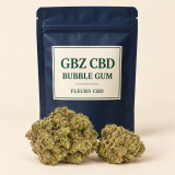 Bubble Gum — packshot GBZ CBD, catégorie Fleurs CBD