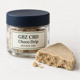 Choco Drip — packshot GBZ CBD, catégorie Résines CBD