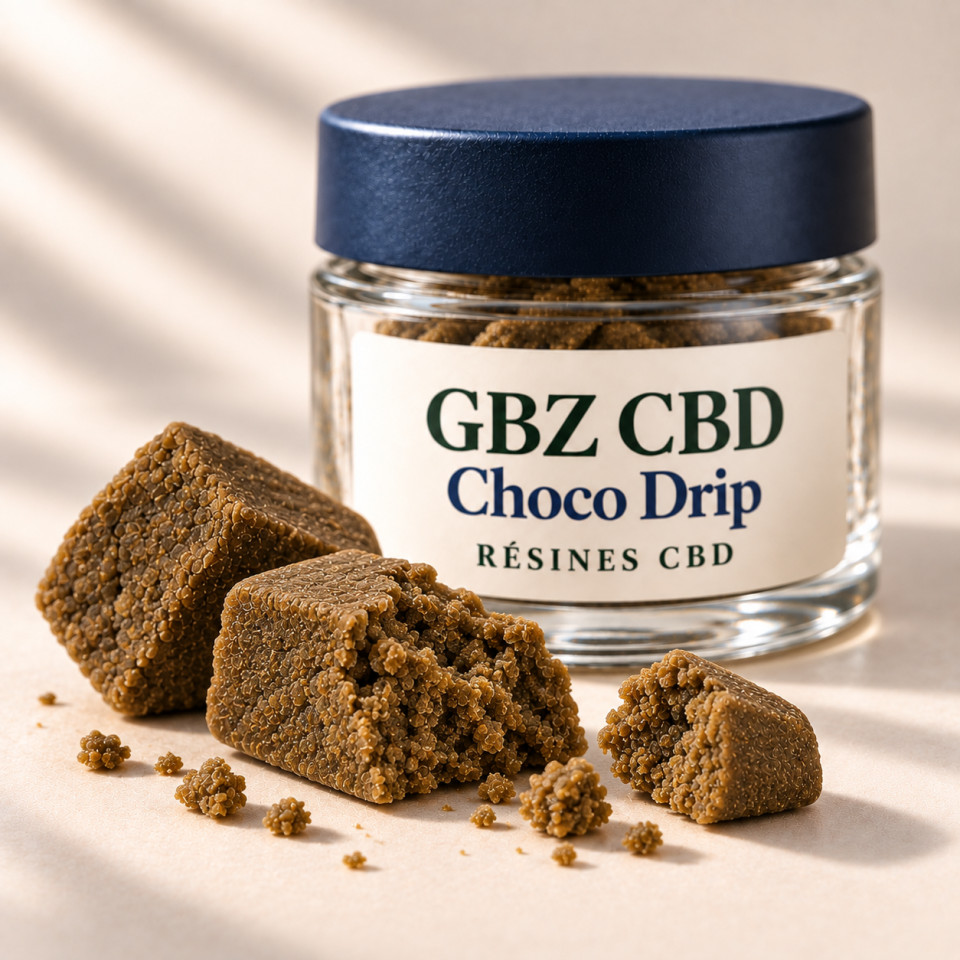 Choco Drip — détail visuel, catégorie Résines CBD