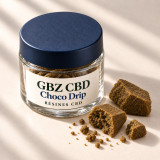 Choco Drip — mise en scène du conditionnement GBZ CBD